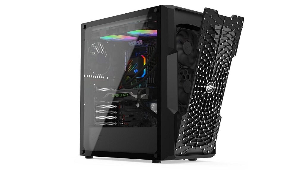 Obudowa SILENTIUM PC Astrum AT6V TG led
