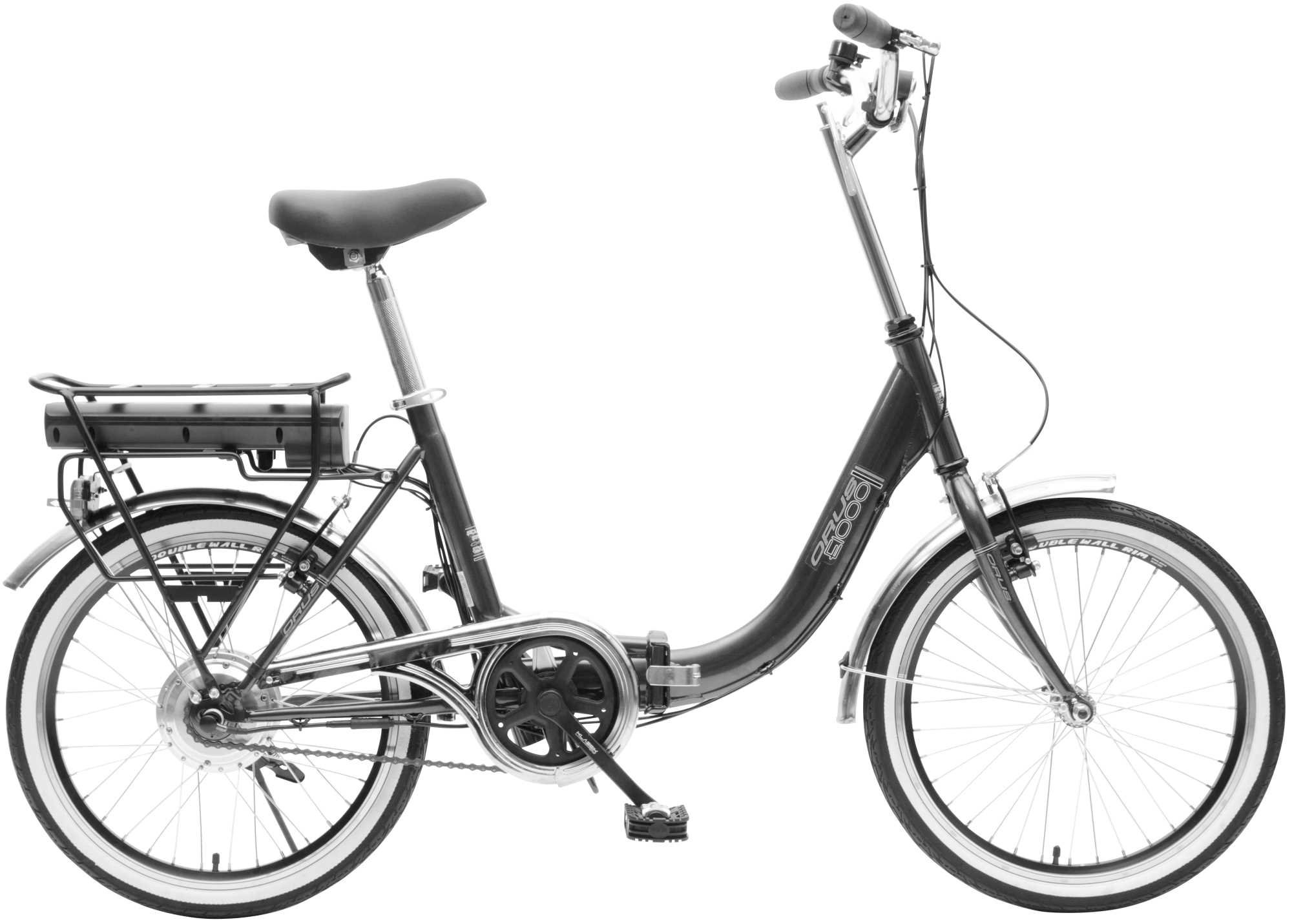 Rower elektryczny ORUS E-1000 Niebieski - Rower elektryczny