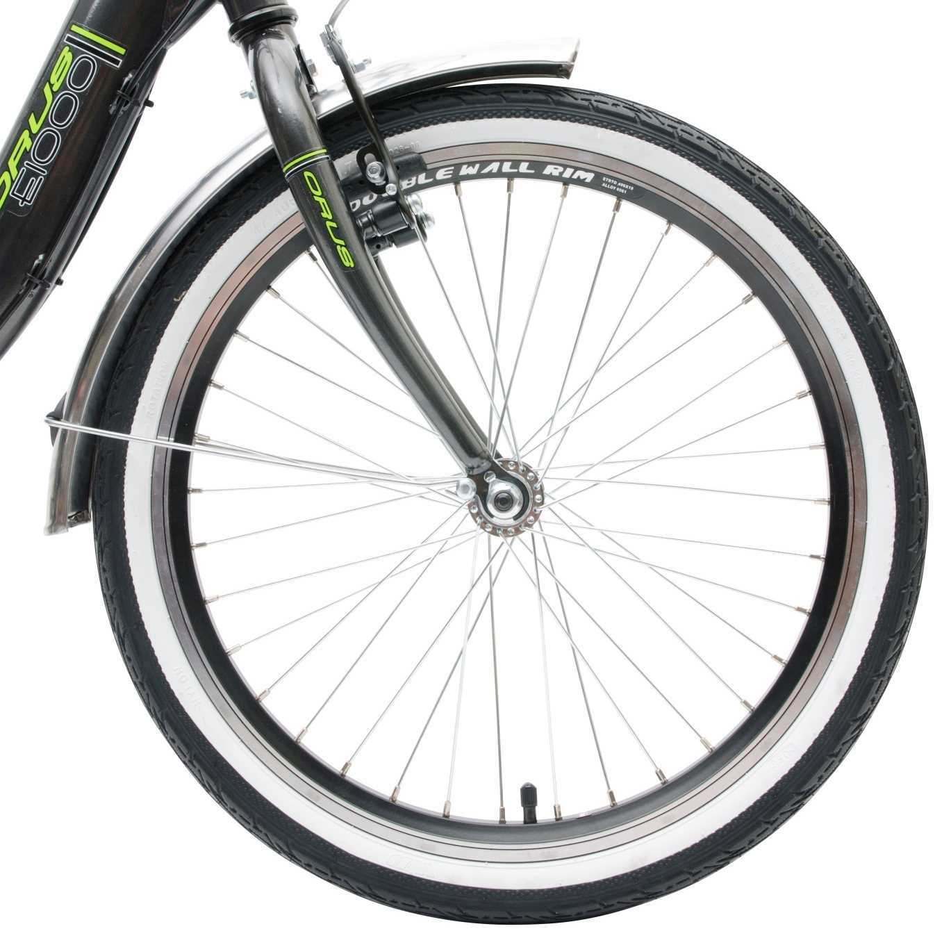 Rower elektryczny ORUS E-1000 Niebieski - koła