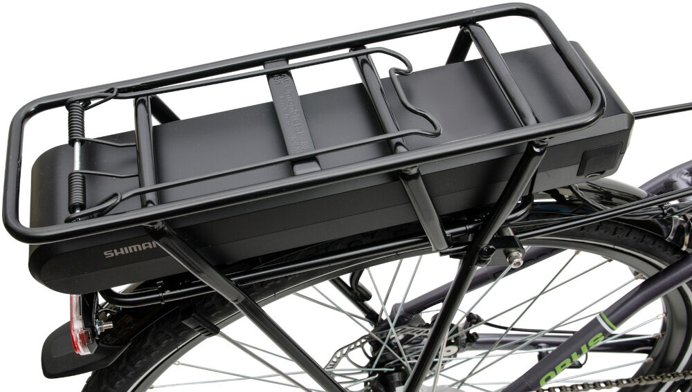 Rower elektryczny ORUS E-6000 Steps 5000 Czarny - akcesoria oswietlenie led blotniki dzwonek stopka bagaznik