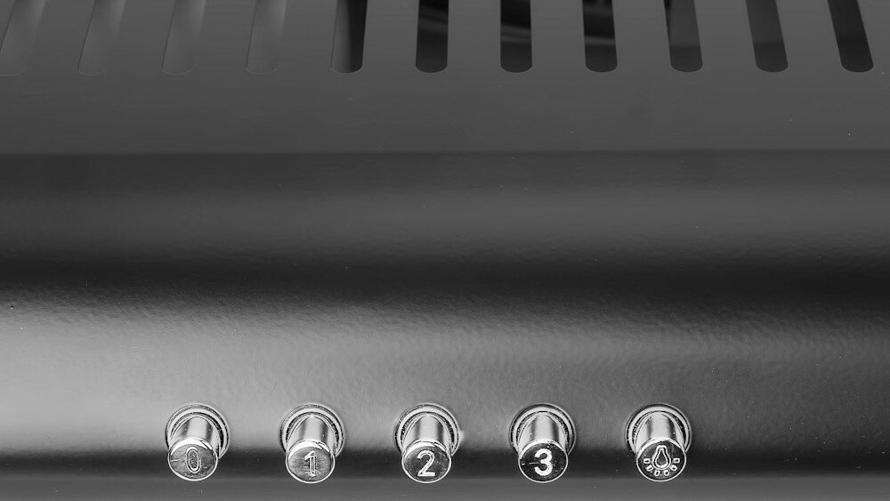 Okap VDB Slim PL 50 Czarny