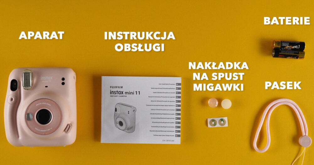 Aparat FUJIFILM Instax Mini 11 ekspozycja