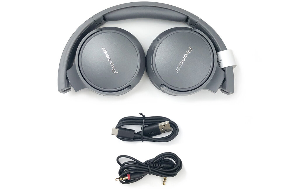 SŁUCHAWKI BLUETOOTH PIONEER SES6BNH ANC NAUSZNE SZARY