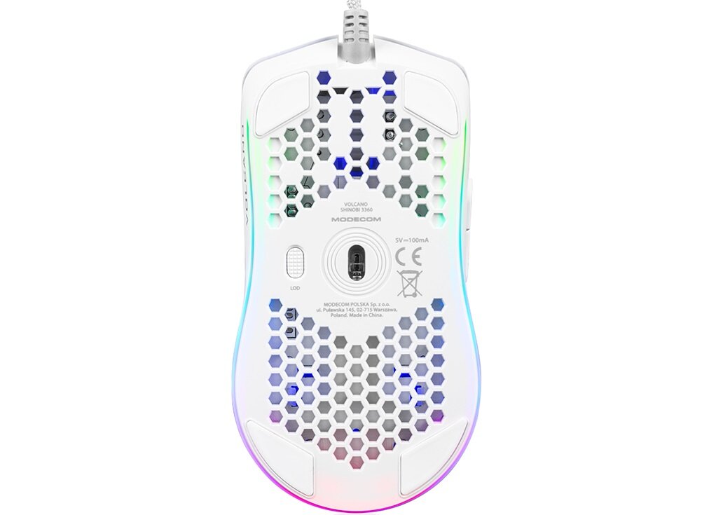 Mysz MODECOM Volcano Shinobi 3360 - sensor optyczny uniwersalność precyzja działania