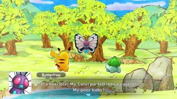 Pokemon Mystery Dungeon: Rescue Team DX Gra NINTENDO SWITCH rozgrywka