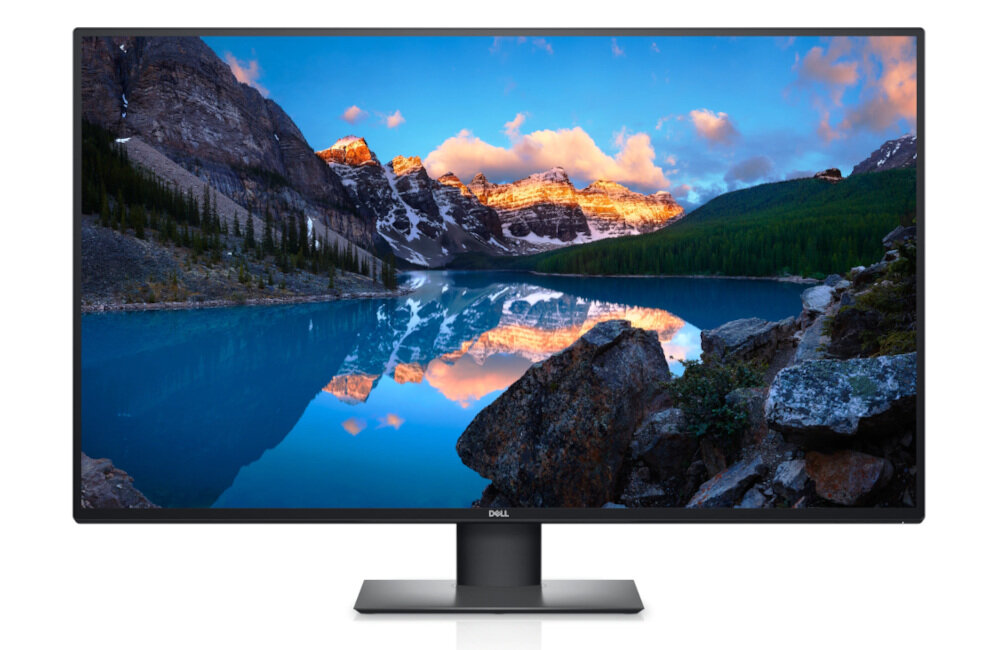 Monitor DELL U4320Q technologia IPS rozdzielczość ekranu ekran panoramiczny