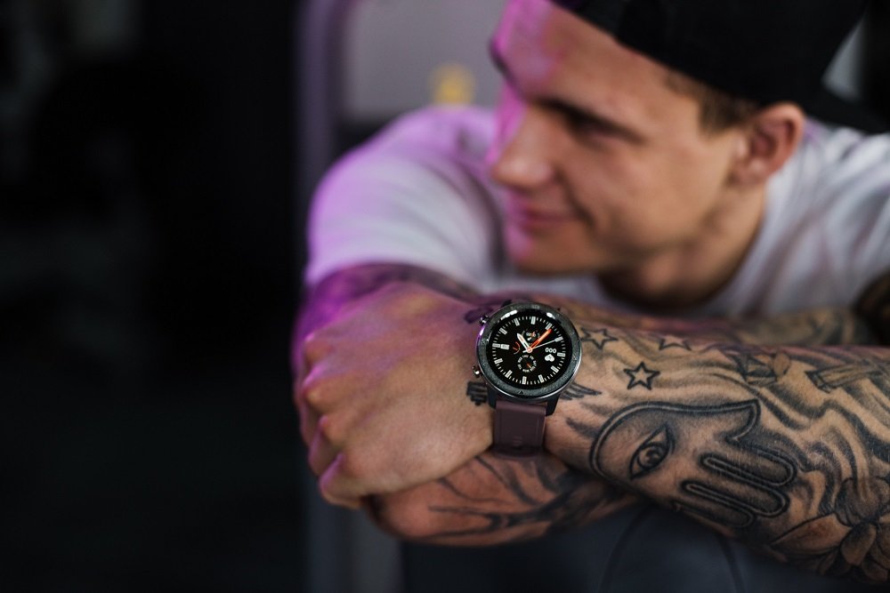 Smartwatch GARETT Men 5S męski gadżet dotykowy zegarek dotykowy wyświetlacz trening wygodny