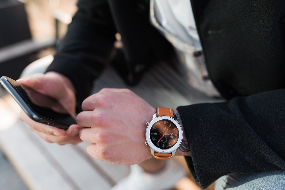 Smartwatch GARETT Men 5S powiadomienia z portali społecznościowych wiadomości sms e-mail połączenia przychodzące