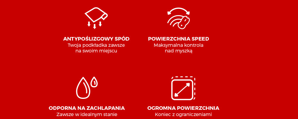 Podkładka GENESIS Carbon 500 Maxi Camo wierzchnia podkładka wysoka precyzja niski profil design trwałość wilgoć 