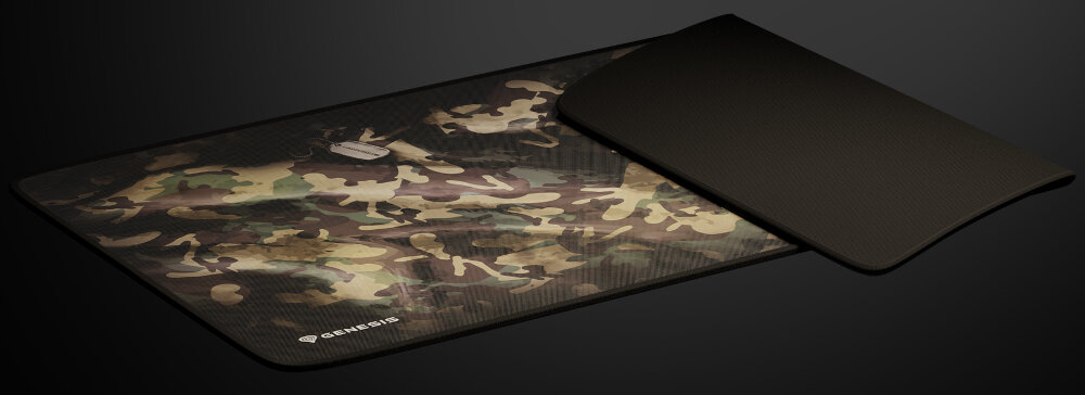 Podkładka GENESIS Carbon 500 Maxi Camo wierzchnia podkładka wysoka precyzja niski profil design trwałość wilgoć 