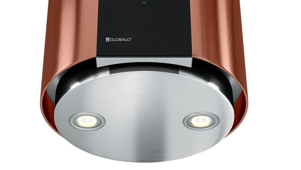 GLOBALO Roxano 39.1 oświelenie rozświetla otoczenie okap nastrój