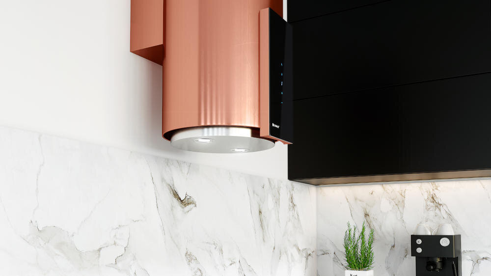 GLOBALO Roxano 39.1 komin wentylacyjny okap tryb wyciąg pochłaniacz wydajność