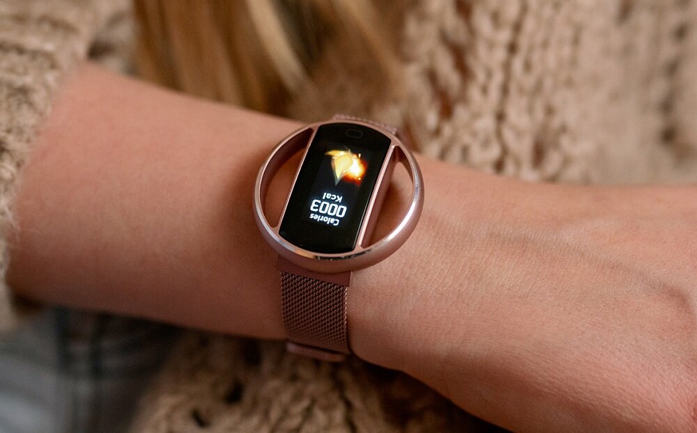 Smartwatch GARETT Women Nicole puls ciśnienie pulsometr natlenienie czujnik 