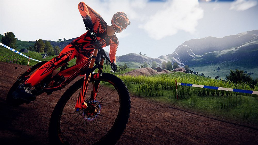Descenders Gra teren świat generowanie trasy