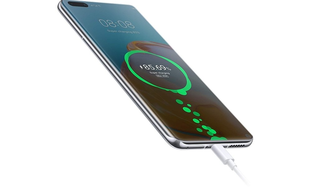 Smartfon HUAWEI P40 bateria zasilanie akumulator pojemność