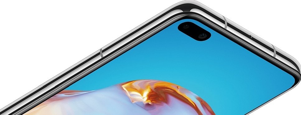 Smartfon HUAWEI P40 ekran wyświetlacz