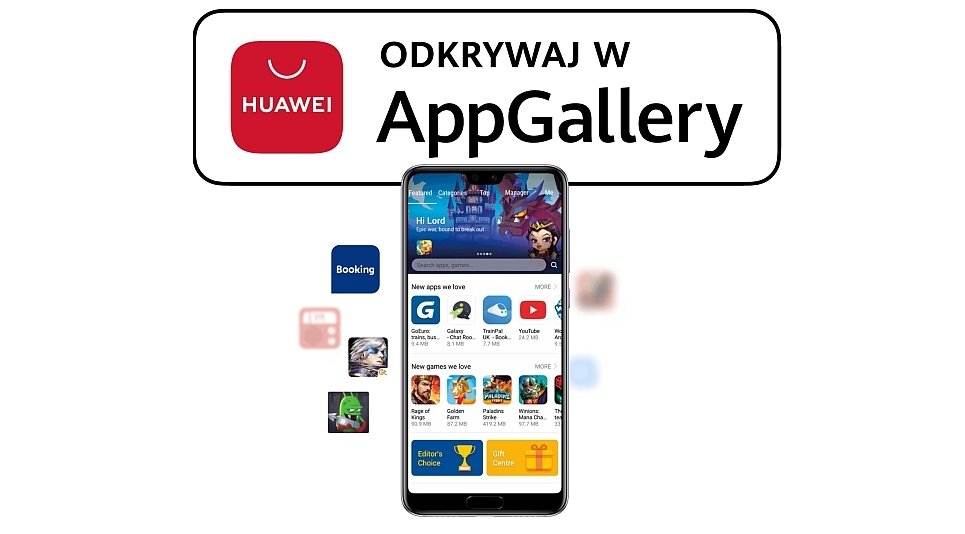 appgallery apliakcje instalacja zawartość łączność ściąganie interfejs gry mapy