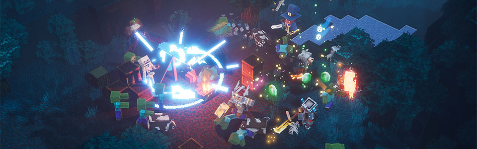 gry PC ps4 xbox 2019 2020 komputerowe na komputer najlepsze Kod aktywacyjny Minecraft Dungeons opis funkcje cechy