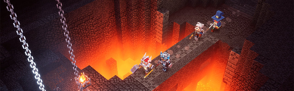 gry PC ps4 xbox 2019 2020 komputerowe na komputer najlepsze Kod aktywacyjny Minecraft Dungeons informacje