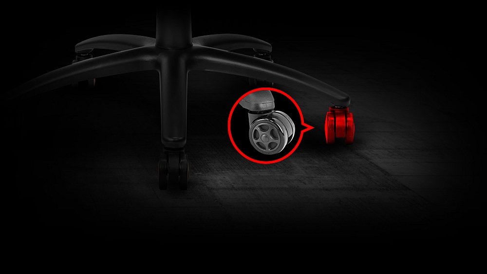 Fotel MSI MAG CH120 kółka