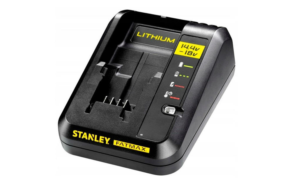 STANLEY-FMC626C2K wiertarko-wkrętarka nałądowana ładowarka urządzenie praca