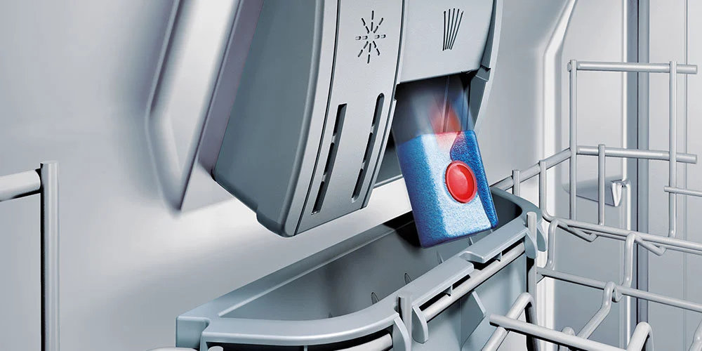 Zmywarka SIEMENS SN436S03NE - asystent dozowania