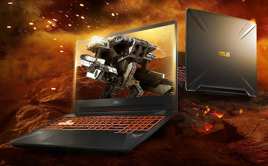 Laptop ASUS TUF Gaming FX505 karta graficzna