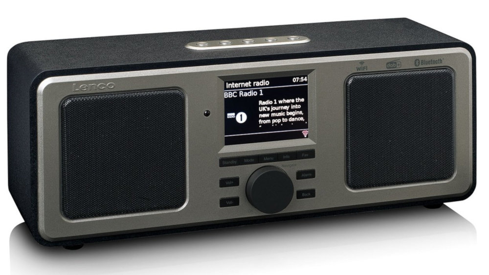 Radio Internetowe LENCO DIR-165 Czarny - Ogólny