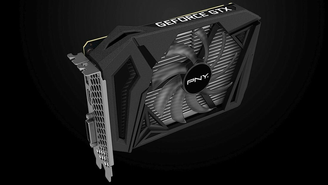Karta graficzna PNY GeForce GTX 1650 Super Single Fan 4GB wydajna przepustowa Tensor Cores Vulkan