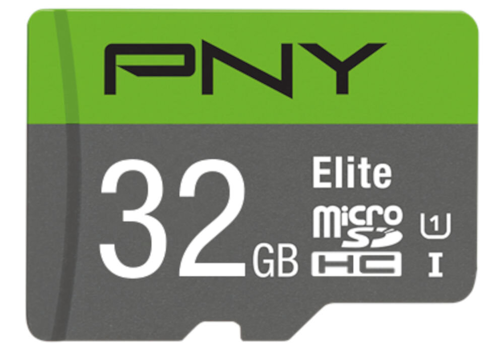 Karta pamięci PNY microSDHC Elite 32GB prędkość oczytu zapisu do 100 MB/s klasa szybkości UHS-I / U1 prędkość zapisu minimum 10 MB/s