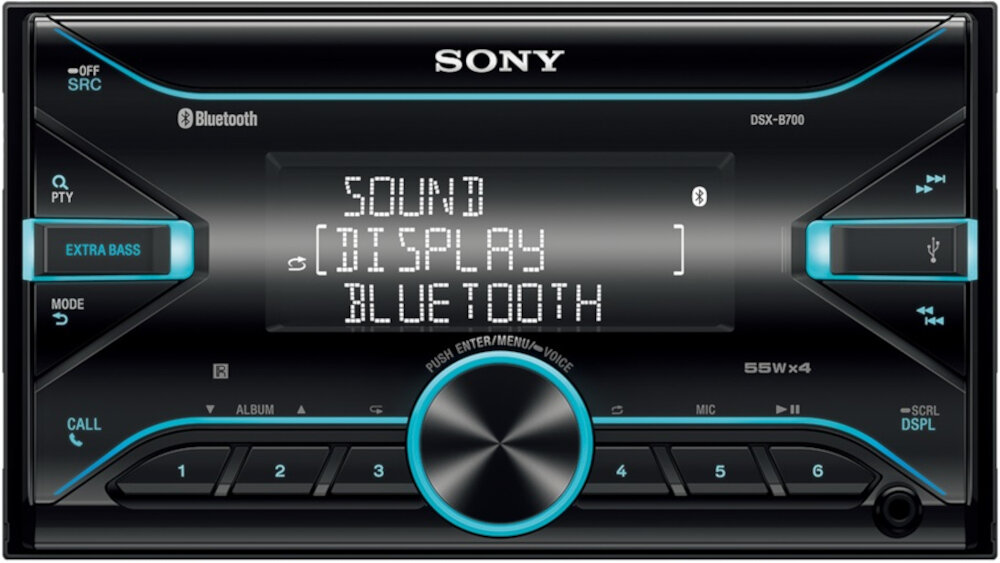 Radio samochodowe SONY DSX-B700 - ogólny