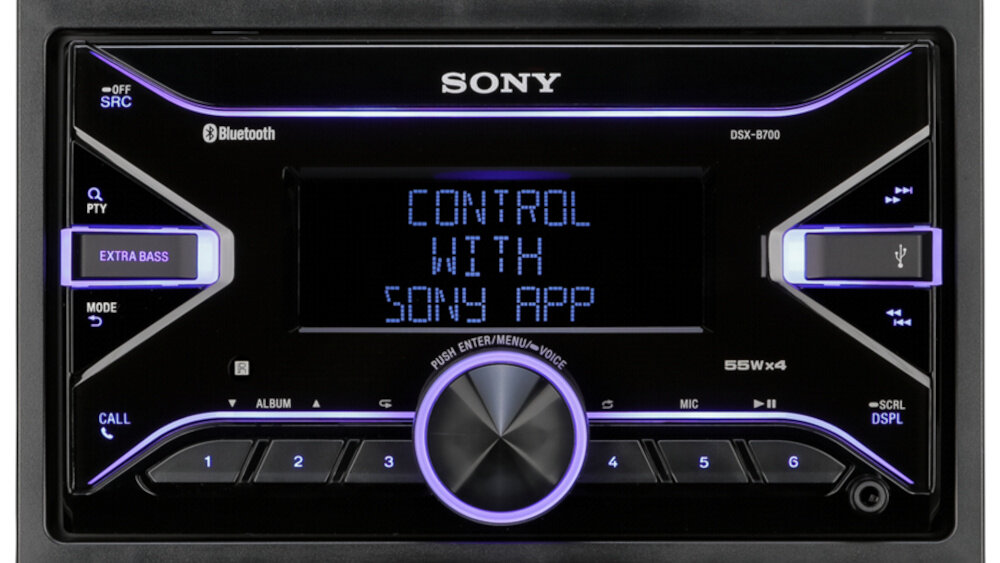Radio samochodowe SONY DSX-B700 - dźwięk