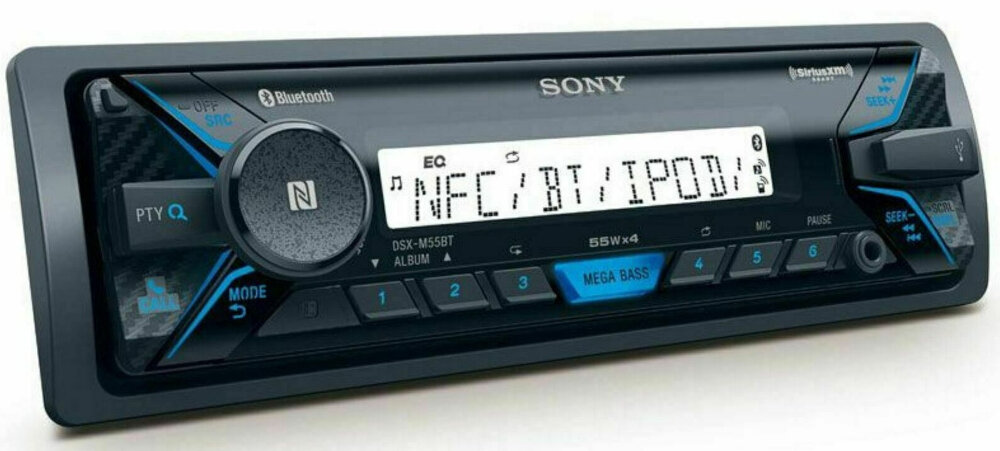 Radio samochodowe SONY DSX-M55BT - sterowanie