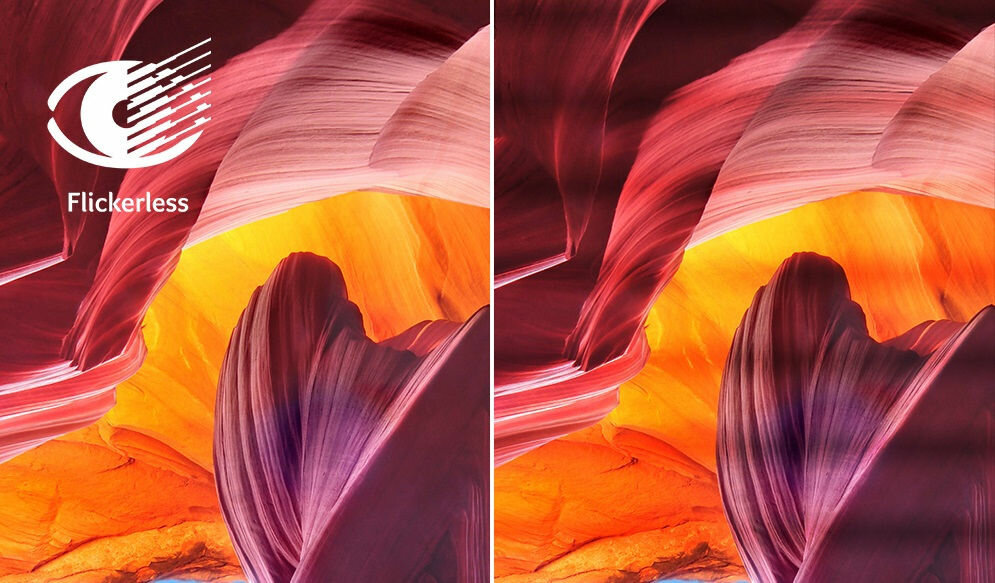 Monitor ACER Predator XB273UGX - Flickerless redukcja migotania filtr światła niebieskiego