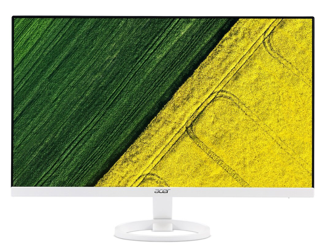 Monitor ACER R241YB - wygląd ogólny Full HD komfortowa praca ultracienka obudowa ZeroFrame