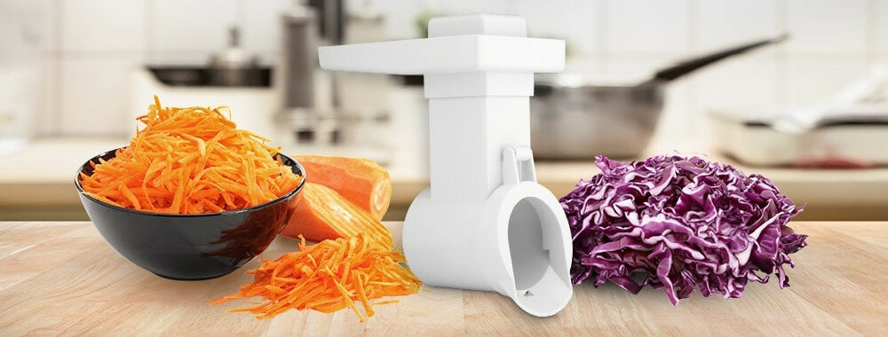 Мясорубка ZELMER ZMM4048B слайсер-терка