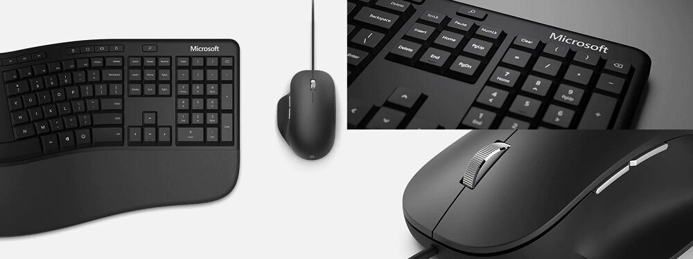 Klawiatura MICROSOFT Ergonomic Business  - Estetyczny wygląd