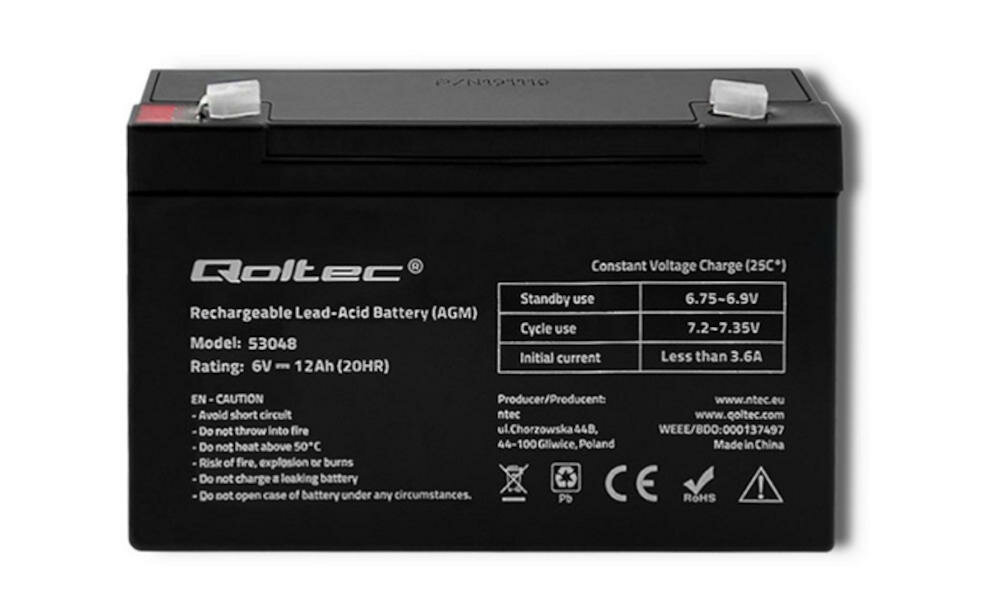 QOLTEC akumulator stałe źródło energia zasilanie awaryjne sieć elektryczna bateria sprzęt