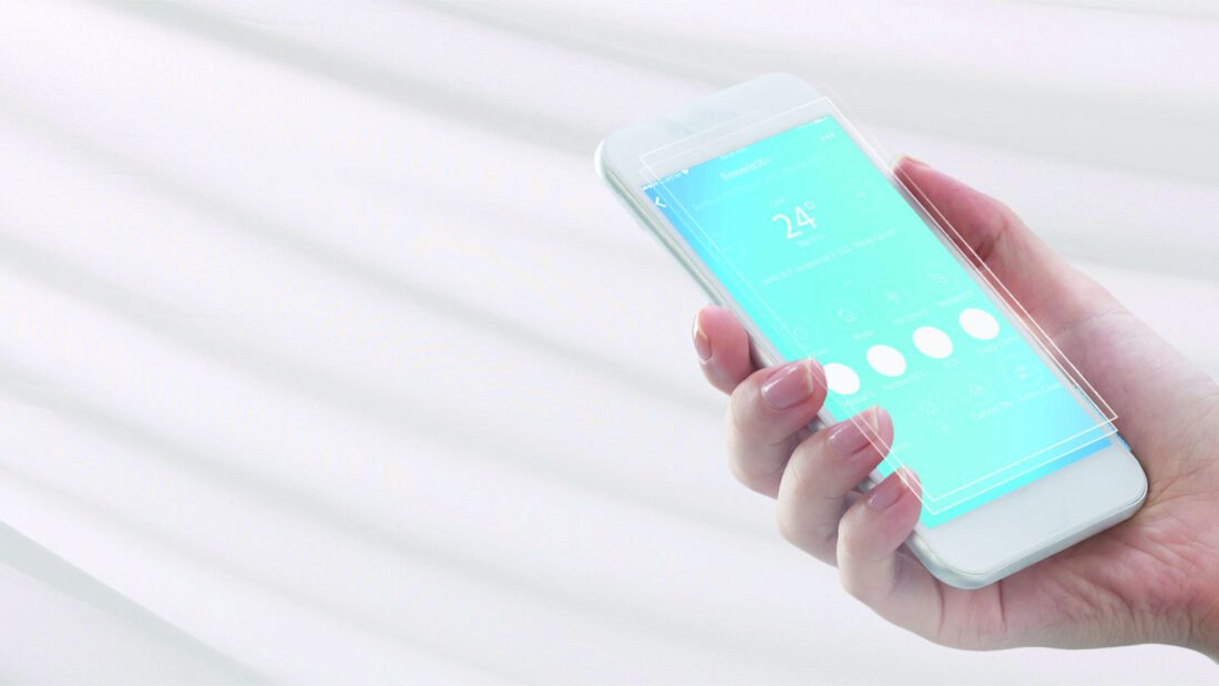 Klimatyzator COMFEE Split AF-18HRDN8-IN aplikacja NetHome Plus