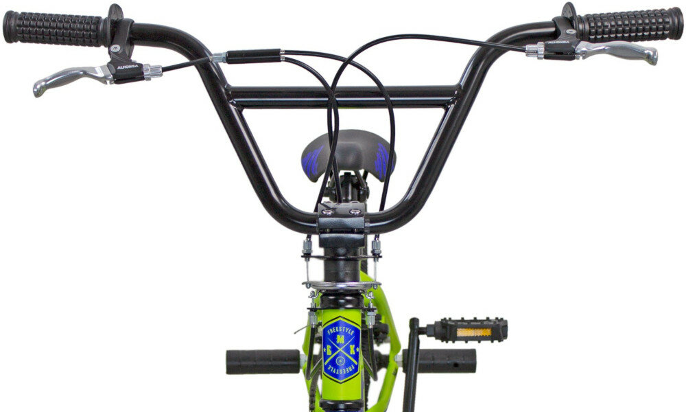 Rower BMX ESPERIA Freestyle 5650 zielono niebieski  - kierownica