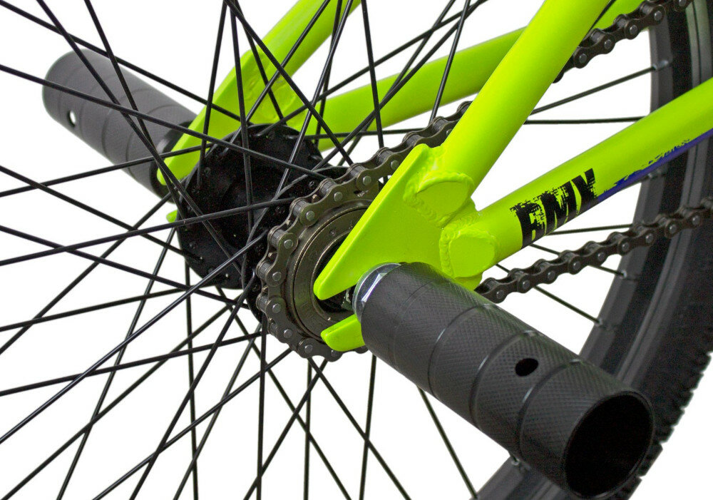 Rower BMX ESPERIA Freestyle 5650 zielono niebieski  - V-Brake