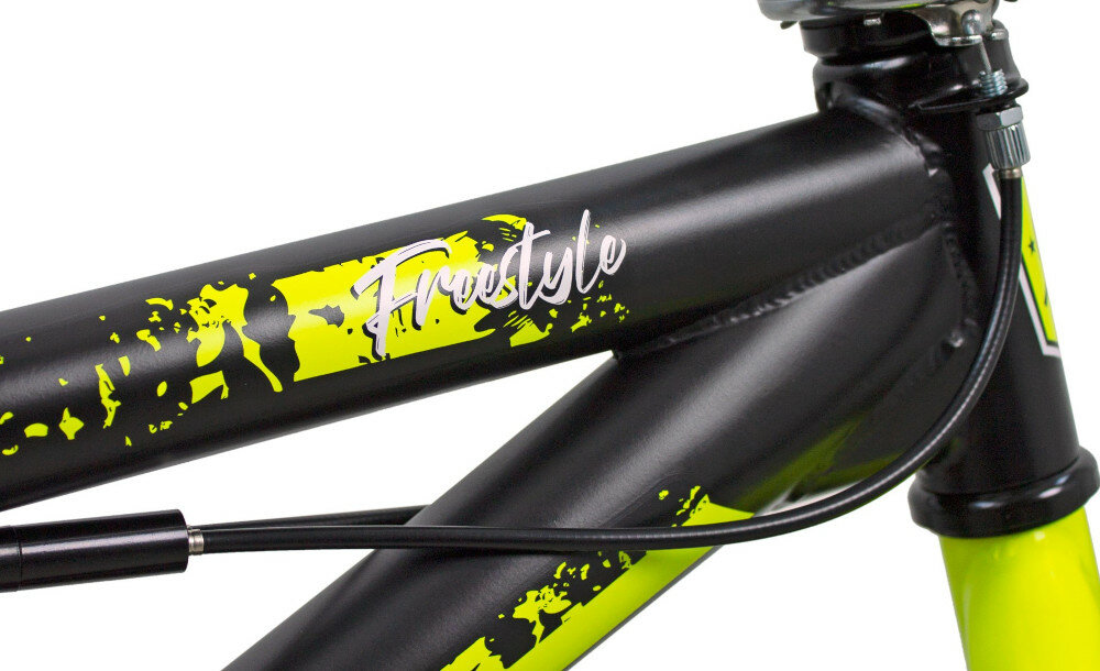 Rower BMX ESPERIA Freestyle 5650 czarno zolty  - rama