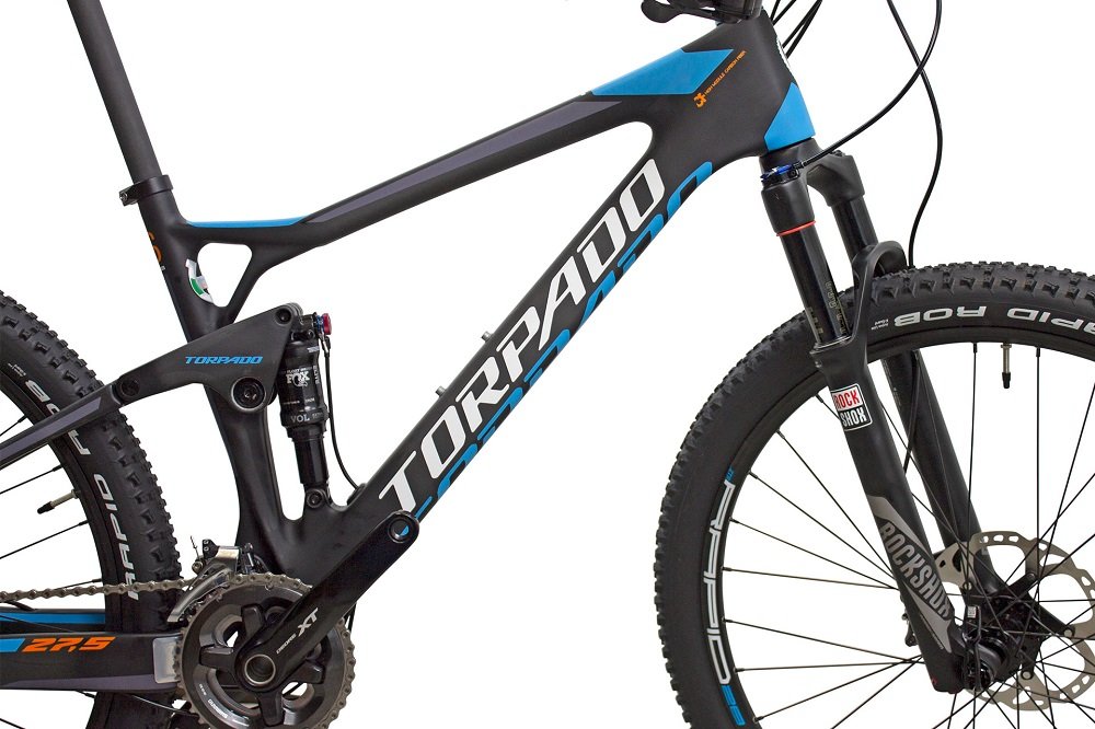 Rower MTB TORPADO Eclipse S XT Rapid - Rama