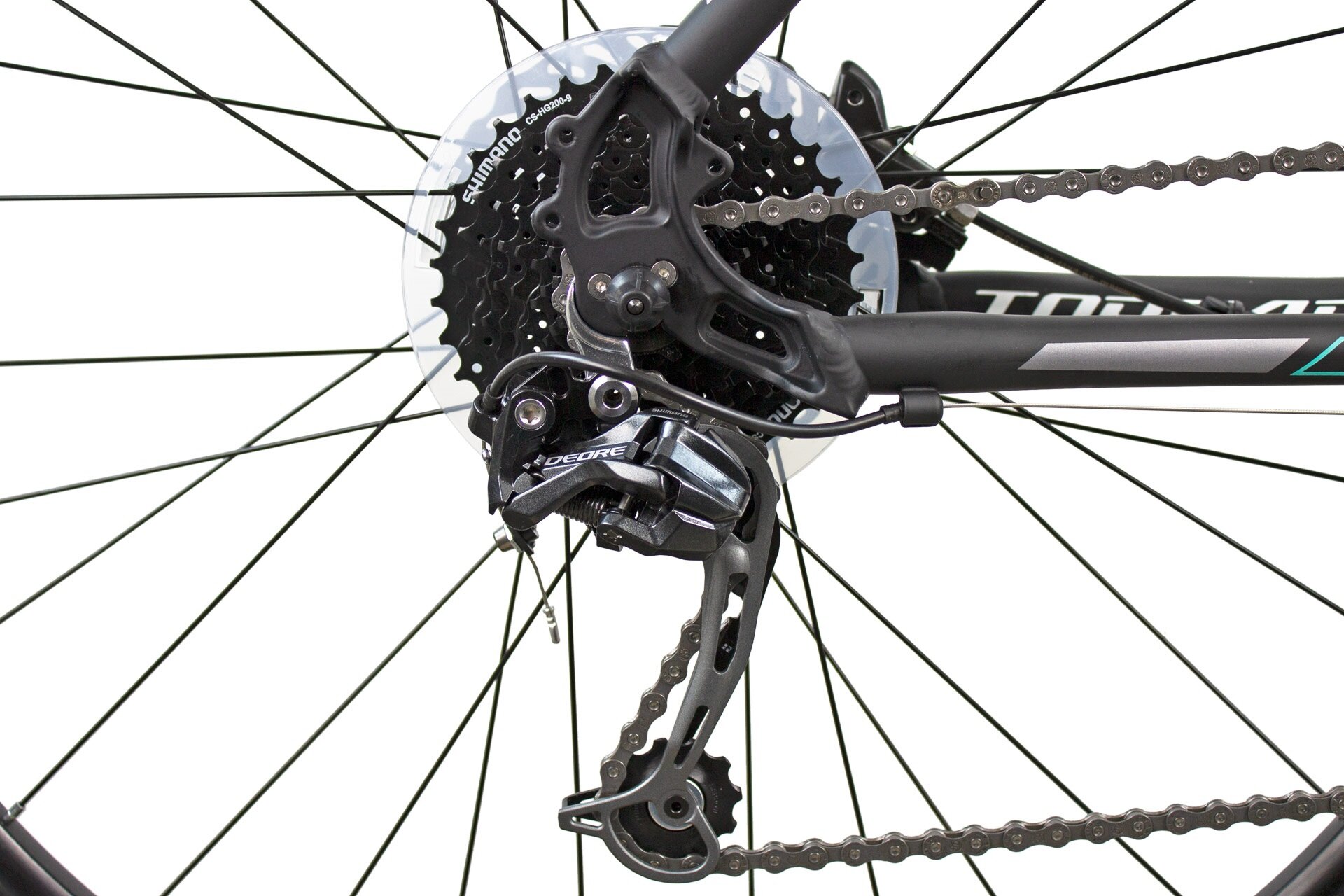 Rower crossowy TORPADO T801 CROSSFIRE D19 Czarny przerzutki 3 shimano
