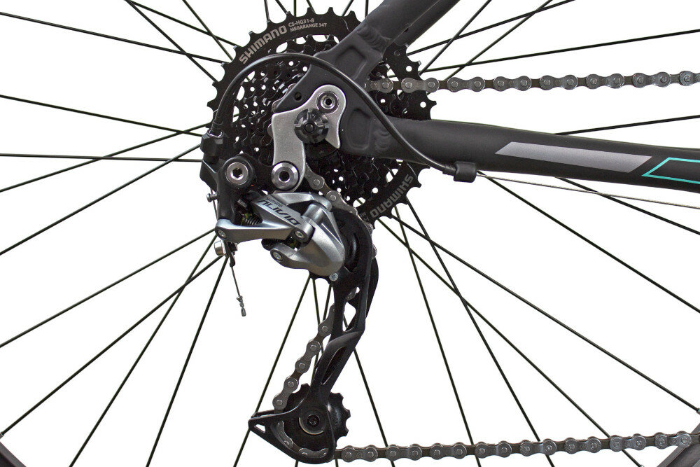 Rower crossowy TORPADO T821 SPORTAGE D17 Czarny przerzutki 3 shimano