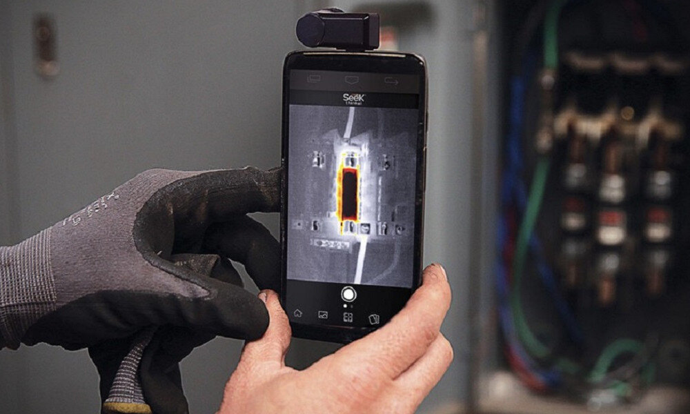 Kamera termowizyjna SEEK THERMAL Compact Pro kompatybilność przeznaczenie system złącze zasilanie aplikacja formaty pliki