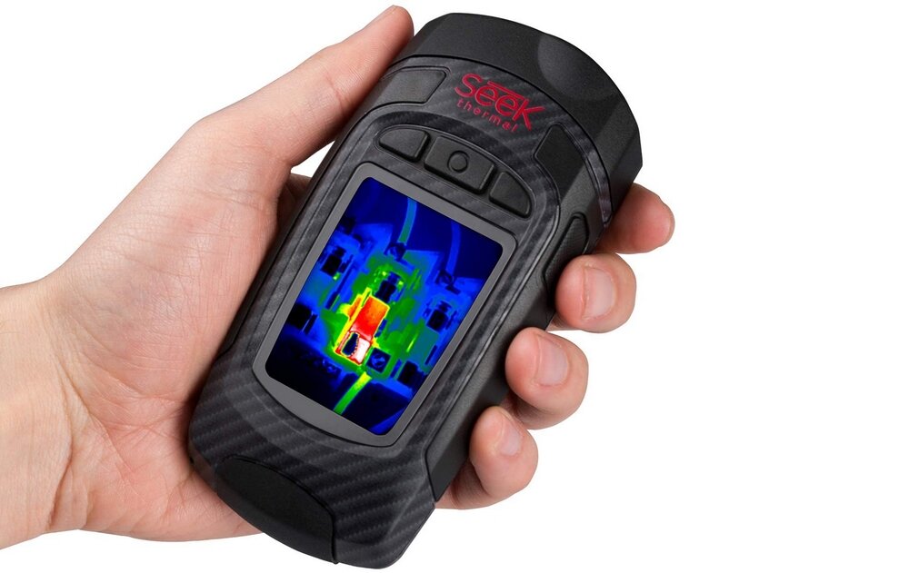 Kamera termowizyjna SEEK THERMAL Reveal Pro ekran pomiar dokładność bateria obudowa