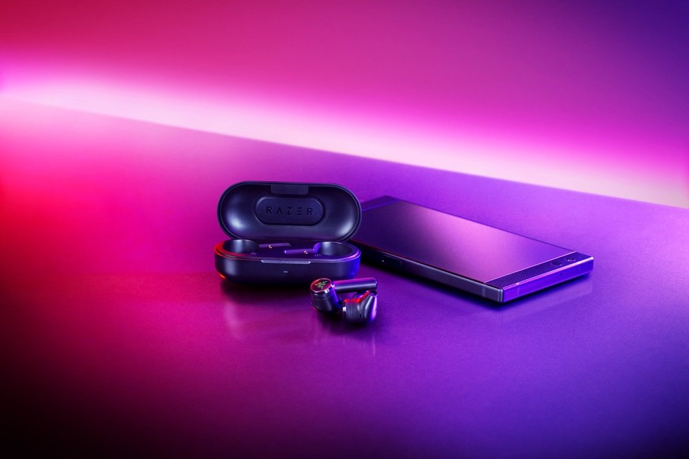 Słuchawki Razer Hammerhead True Wireless Bluetooth automatyczne parowanie 15 godzin pracy