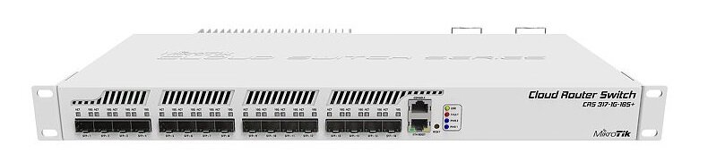 Switch MIKROTIK CRS317-1G-16S+RM - duże możliwości rozmiar