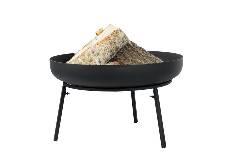 FARMCOOK ogień palenisko ogrodowe surowa stal masywne stabilne statyw uchwyty przenoszenie